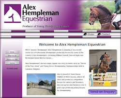 Equestrian Website Design