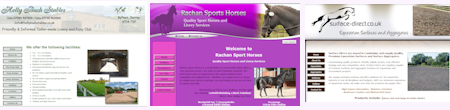 Equestrian Website Design